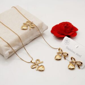 Premium Stainless Steel Jewelry Set | Elegant Anti-Tarnish Everyday Wear Collection