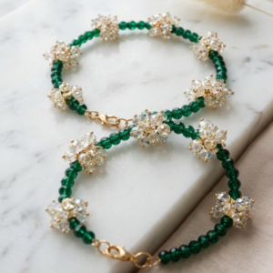 Beaded Kashmiri Bangles Pair of 2