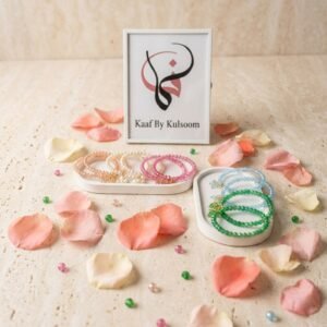 Handmade Beaded Bangles – Set of 10